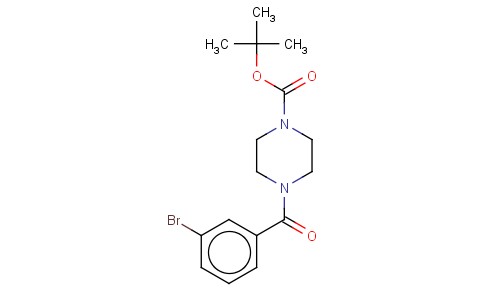 4-(3-BROMO-BENZOYL)-PIPERAZINE-1-CARBOXYLIC ACID TERT-BUTYL ESTER